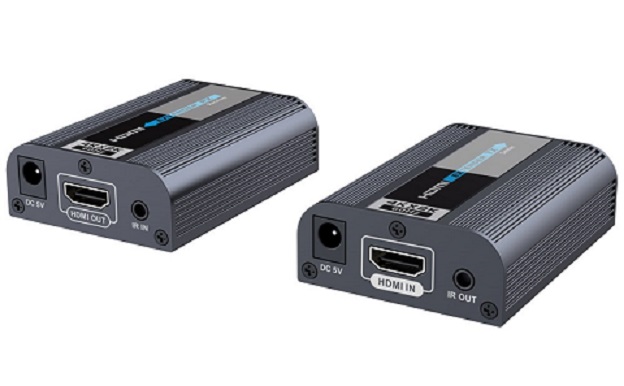 PremiumCord 4Kx2K@60Hz HDMI2.0 extender na 60m přes jeden kabel Cat6/6a/7 khext60-3