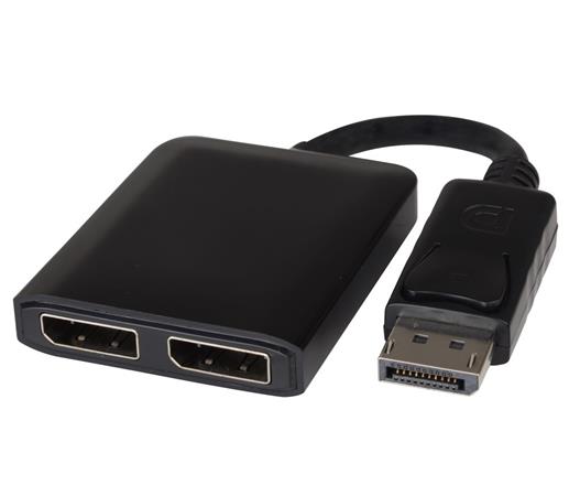 PremiumCord adaptér DisplayPort - 2x DisplayPort, MST,rozšíření+zrcadlení+2 obrazy, 4K*2K kportad17