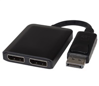 PremiumCord adaptér DisplayPort - 2x DisplayPort, rozšíření + zrcadlení obrazu, 4K*2K@30Hz kportad17
