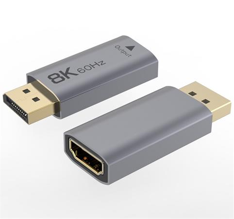 PremiumCord adaptér DisplayPort - HDMI, 8K@60Hz, 4K@144Hz Male/Female, pozlacené konektory kportad30