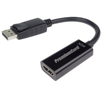 PremiumCord adaptér DisplayPort - HDMI Male/Female, support 3D, 4K*2K@60Hz kportad11
