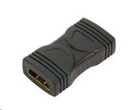 PremiumCord Adapter HDMI A - HDMI A, Female/Female, pozlacená