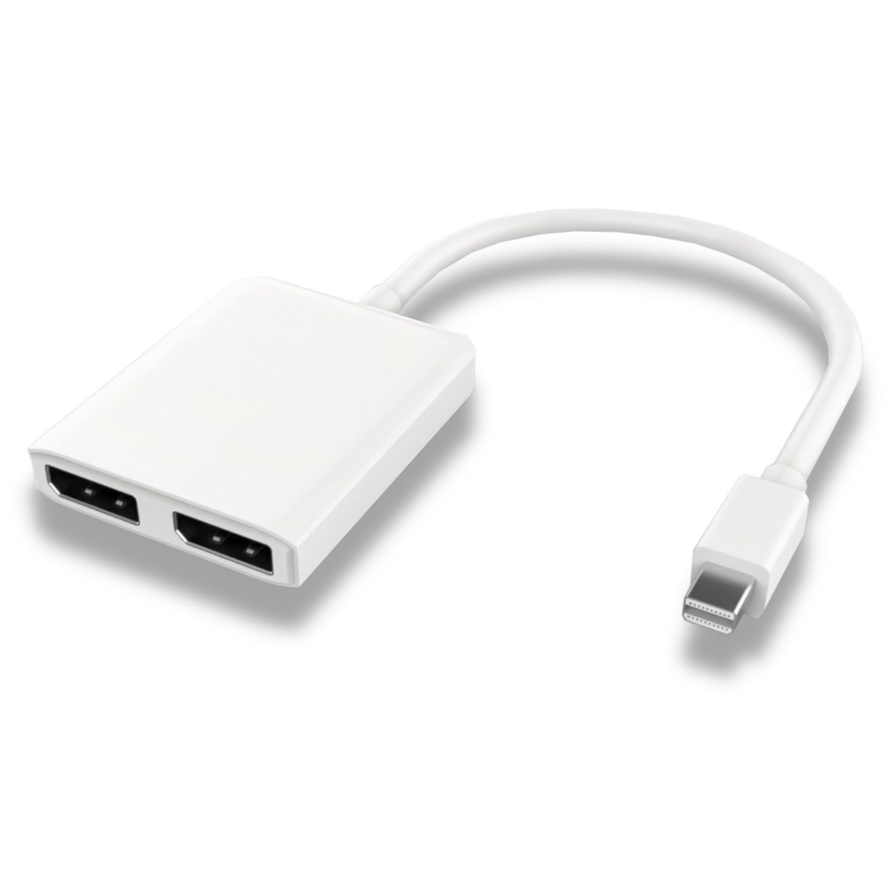 PremiumCord adaptér mini DisplayPort - 2x DisplayPort, rozšíření + zrcadlení obrazu, 4K*2K@30Hz kportadm17
