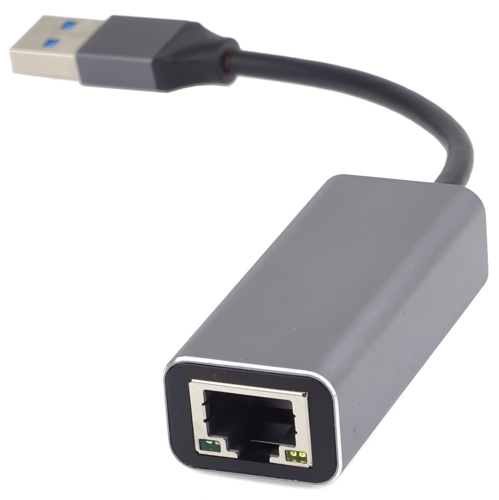 PremiumCord adaptér USB3.0 -> LAN RJ45 ETHERNET 10/100/1000 MBIT Aluminium kuethernet5