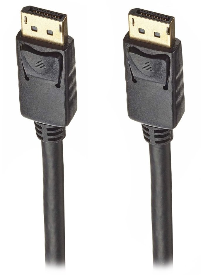 PremiumCord DisplayPort 1.4 přípojný kabel M/M, zlacené konektory, 3m kport8-03
