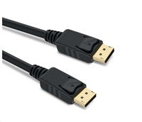 PremiumCord DisplayPort 1.4 přípojný kabel M/M, zlacené konektory, 3m kport8-03