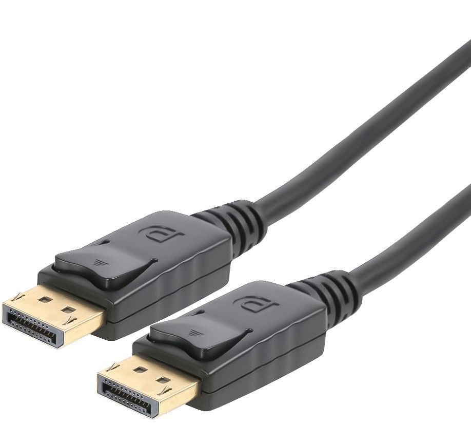 PremiumCord DisplayPort 2.0 přípojný kabel M/M, zlacené konektory, 2 kport9-02