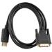 PremiumCord DisplayPort na DVI kabel 5m kportadk02-05