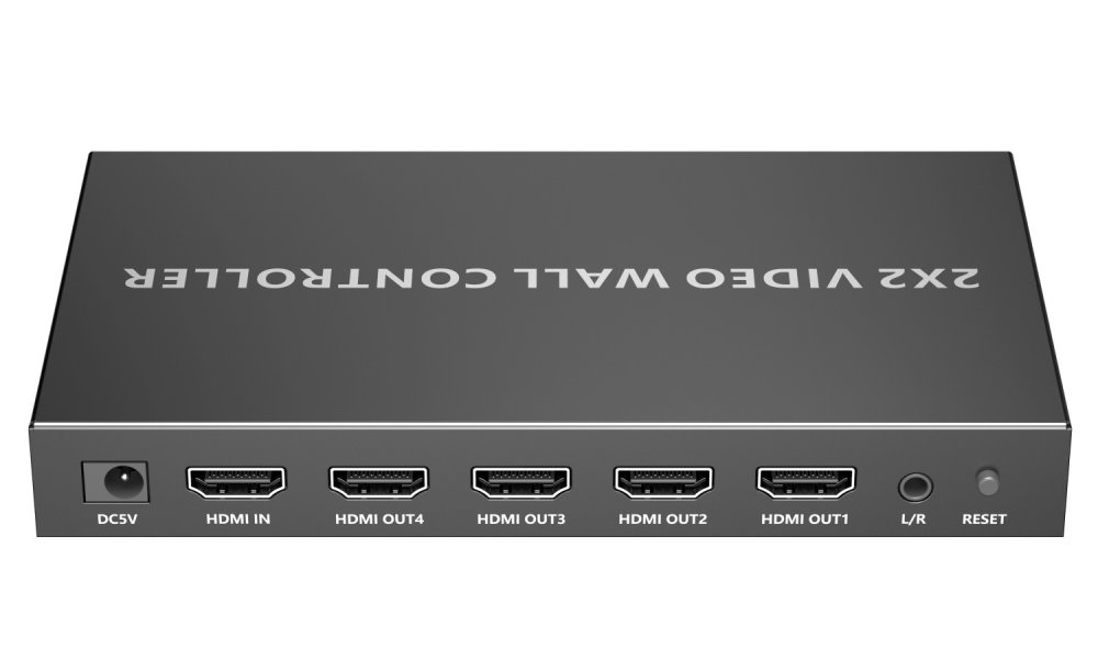 PremiumCord HDMI 1 vstup - 4 monitory, Video Wall controller, 8 zobrazovacích módů khvid-06