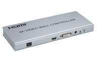 PREMIUMCORD HDMI 1 vstup - 4 výstupy, Video Wall controller khvid-05