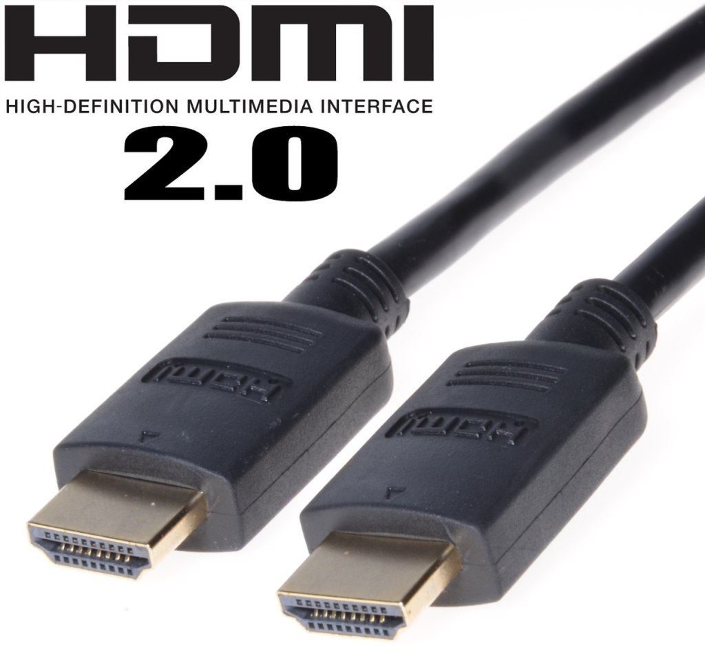PremiumCord HDMI 2.0 High Speed + Ethernet kabel, zlacené konektory, 1,5m kphdm2-015