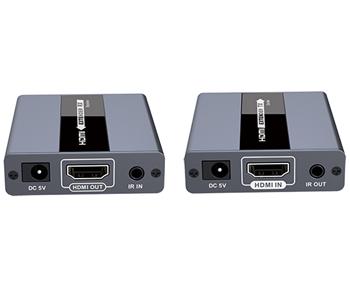PremiumCord HDMI extender na 120m přes jeden kabel Cat5/6, bez zpoždění khext120-4