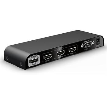 PremiumCord HDMI switch 3:1, 4K@60Hz, dálkové ovl. khswit31e