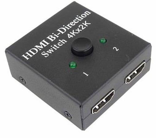 PremiumCord HDMI Switch 4K, FULL HD 1080p obousměrný 2-1 nebo 1-2 khswit21c