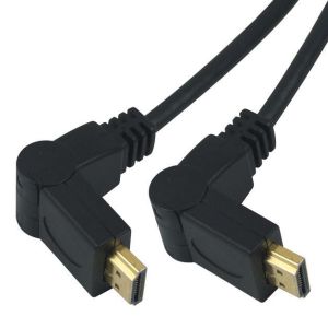 PremiumCord Kabel HDMI A - HDMI A M/M 5m, rotační kphdmo5