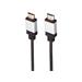 PremiumCord kabel HDMI M/M, zlac.a kovové HQ, 10m kphdmg10