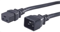 PREMIUMCORD Kabel napájecí 230V/16A prodlužovací 3m (konektory IEC 320 C19 - IEC 320 C20) kpsa