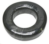 PremiumCord kabel telefonní 4 žíly černý 100m tk4-1b