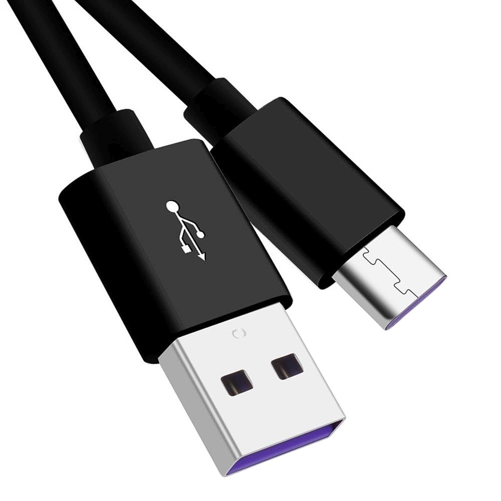 PremiumCord Kabel USB 3.1 C/M - USB 2.0 A/M, Super fast charging 5A, černý, 0,5m