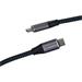 PremiumCord Kabel USB-C M/M, 100W 20V/5A 480Mbps bavlněný oplet, 0,5m ku31cw05