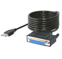 PREMIUMCORD Kabel USB printer kabel, USB na paralelní port kuprint2