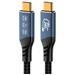 PREMIUMCORD Kabel USB4™ Version2.0 80Gbps 16K@60Hz 240W Thunderbolt 3 a 4 kabel 1,5m ku4ca15