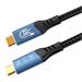 PREMIUMCORD Kabel USB4™ Version2.0 80Gbps 16K@60Hz 240W Thunderbolt 3 a 4 kabel 1,5m ku4ca15