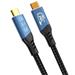 PREMIUMCORD Kabel USB4™ Version2.0 80Gbps 16K@60Hz 240W Thunderbolt 3 a 4 kabel 1m ku4ca10