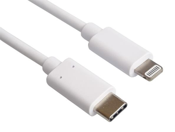 PremiumCord Lightning - USB-C™ nabíjecí a datový kabel MFi pro iPhone/iPad, 2m kipod55