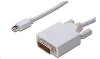 PremiumCord Mini DisplayPort - DVI kabel M/M 2m kportadmk02-02