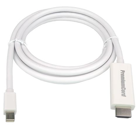 PremiumCord Mini DisplayPort - HDMI kabel M/M 5m kportadmk01-05