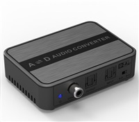 PREMIUMCORD Obousměrný převodník zvuku DIGI-ANALOG a ANALOG-DIGI SPDIF Toslink CINCH stereo jack 3,5mm kjtosred15