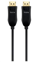 PREMIUMCORD Optický DisplayPort 1.4 přípojný kabel M/M, zlacené konekt. 25m kport6-25