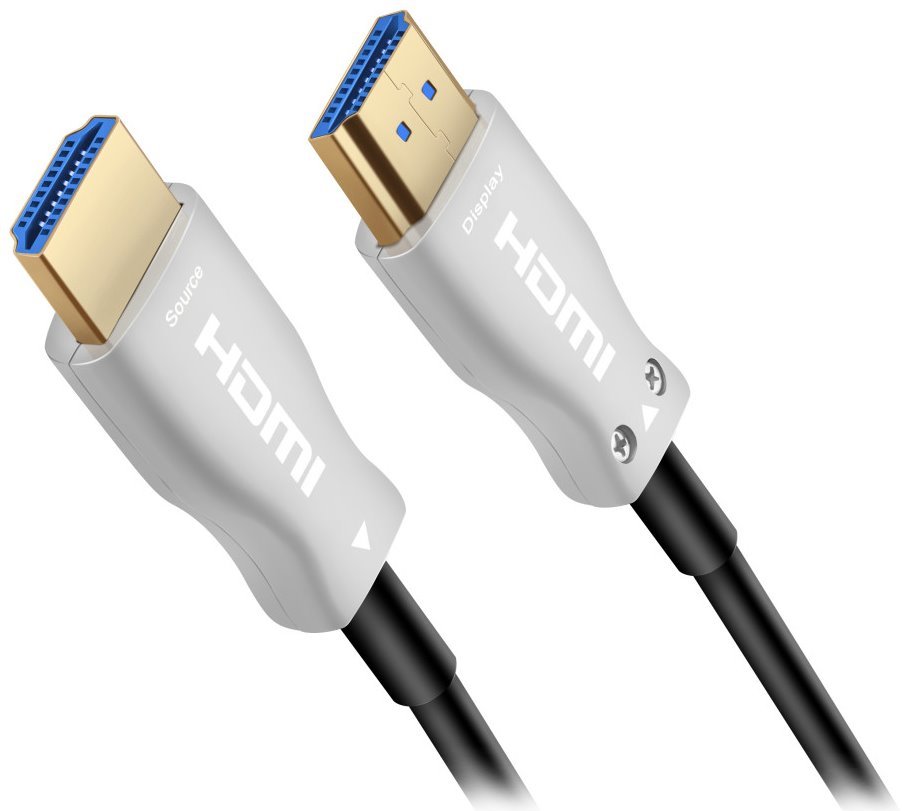 PremiumCord optický fiber High Speed with Ether. 4K@60Hz kabel 3m, M/M, zlacené konektory kphdm2x03