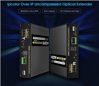 PremiumCord Optický HDMI extender 4K@60Hz 4:4:4 HDR s USB až na 40km khext400-4