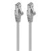 Premiumcord Patch kabel CAT 6a S-FTP,RJ45-RJ45,LSOH, AWG 26/7 0,25m šedá