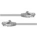 Premiumcord Patch kabel CAT 6a S-FTP,RJ45-RJ45,LSOH, AWG 26/7 0,25m šedá