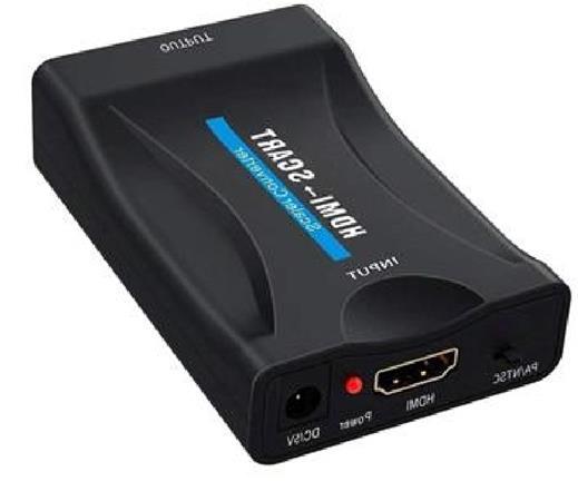 PremiumCord Převodník HDMI na SCART s napájecím zdrojem 230V khscart03