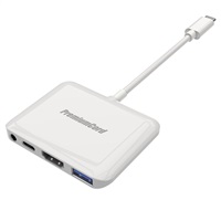 PremiumCord Převodník USB-C na HDMI2.0+USB3.0+Audio+PD (pro iPad Pro) ku31hdmi10