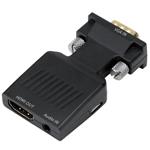 PremiumCord Převodník VGA na HDMI s audio vstupem a audio kabelem khcon-52