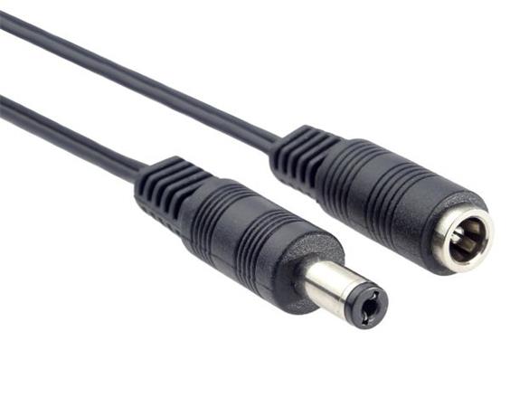 PremiumCord Prodlužovací kabel napájecího konektoru 5,5/2,5mm, délka: 3m cn-15