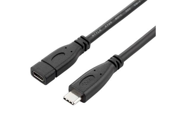 PremiumCord Prodlužovací kabel USB 3.1 generation 2, C/male - C/female, 1m ku31mfa1