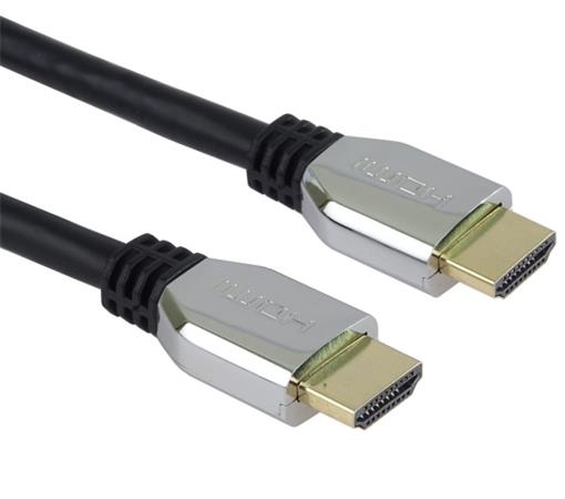 PremiumCord ULTRA HDMI 2.1 High Speed + Ethernet kabel 8K@60Hz,zlacené 3m kphdm21z3