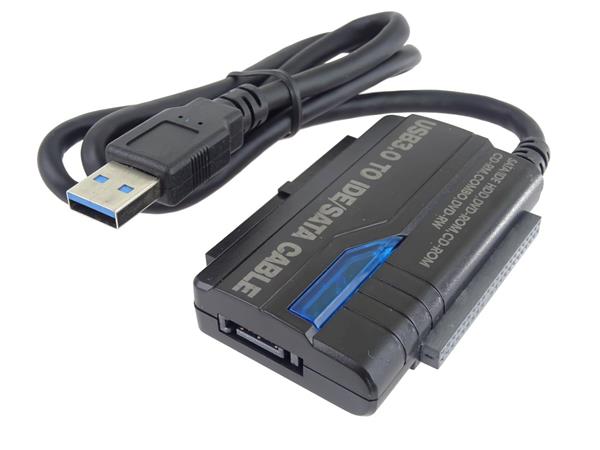 PremiumCord USB 3.0 - SATA + IDE adaptér s kabelem ku3ides5