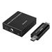 PremiumCord USB 3.2 5Gbps Super-speed 4-portový 150m Multi-mode optický extender kuext5