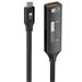 PremiumCord USB 3.2 Gen 2 repeater a prodlužovací kabel C-Male-A-Female, 10Gbps Aluminium 10m ku3rep10bl