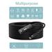 PremiumCord USB 3.2 Gen 2 repeater a prodlužovací kabel C-Male-A-Female, 10Gbps Aluminium 10m ku3rep10bl