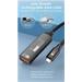 PremiumCord USB 3.2 Gen 2 repeater a prodlužovací kabel C-Male-A-Female, 10Gbps Aluminium 10m ku3rep10bl