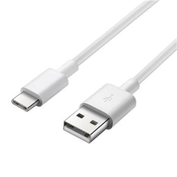 PremiumCord - USB kabel - USB-C (M) do USB (M) - USB 3.1 - 3 A - 50 cm - lisovaný - bílá KU31CF05W
