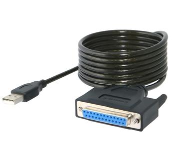 PremiumCord USB printer kabel USB na paralelní port (DB25F) kuprint2